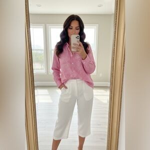 Oliphant button down Patterned Women's Top